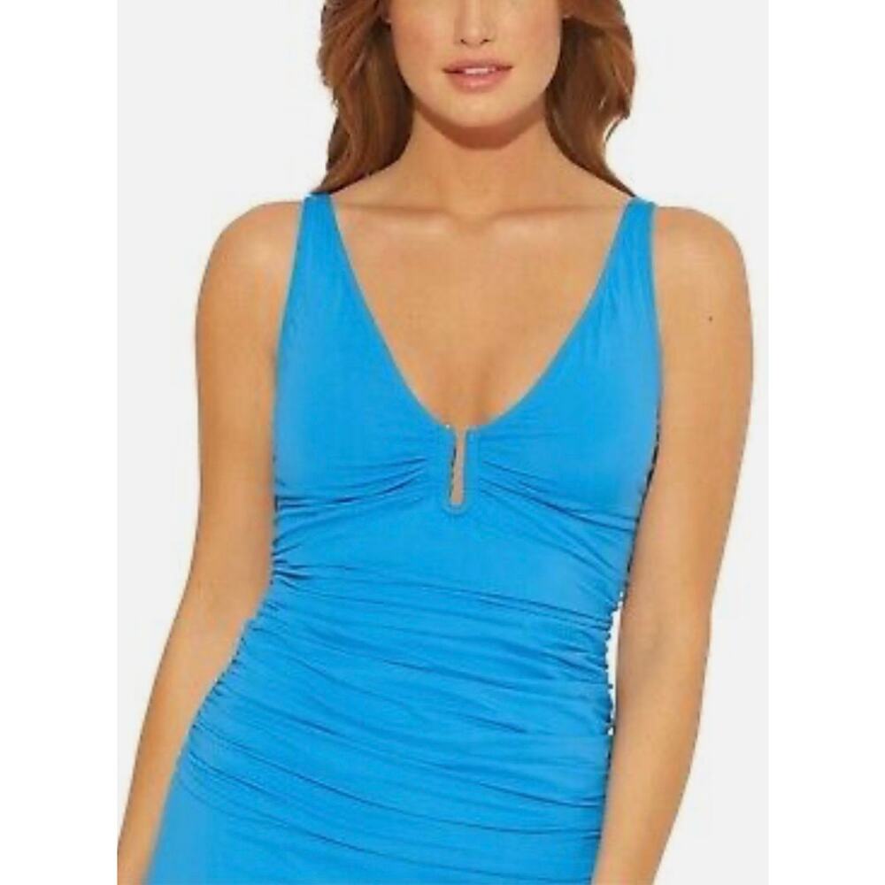 Bleu Rod Beattie All About U Tankini Top 4 NWT